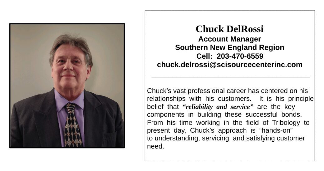 A picture of chuck 's profile and his name.